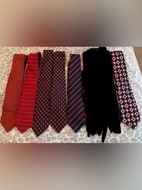 Lot Of 6 Turnbull & Asser Silk Ties Hand Made England HRH Prince Of Whales